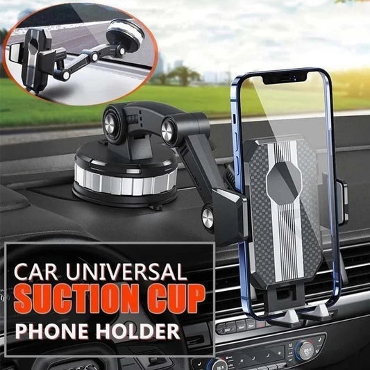 360 Rotatable Cellphone Car Phone Holder Fixed Shockproof Mobile Stand Big In GPS Support