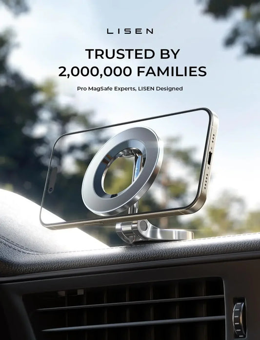MagSafe Car Mount 360° Rotation Magnetic Phone Holder