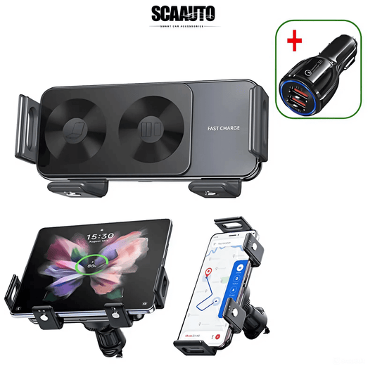 Premium Wireless Charging Car Phone Mount
